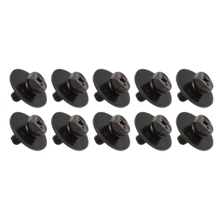 Vis Spare Drum 4 X 9mm Fut Bois - Black (X10)