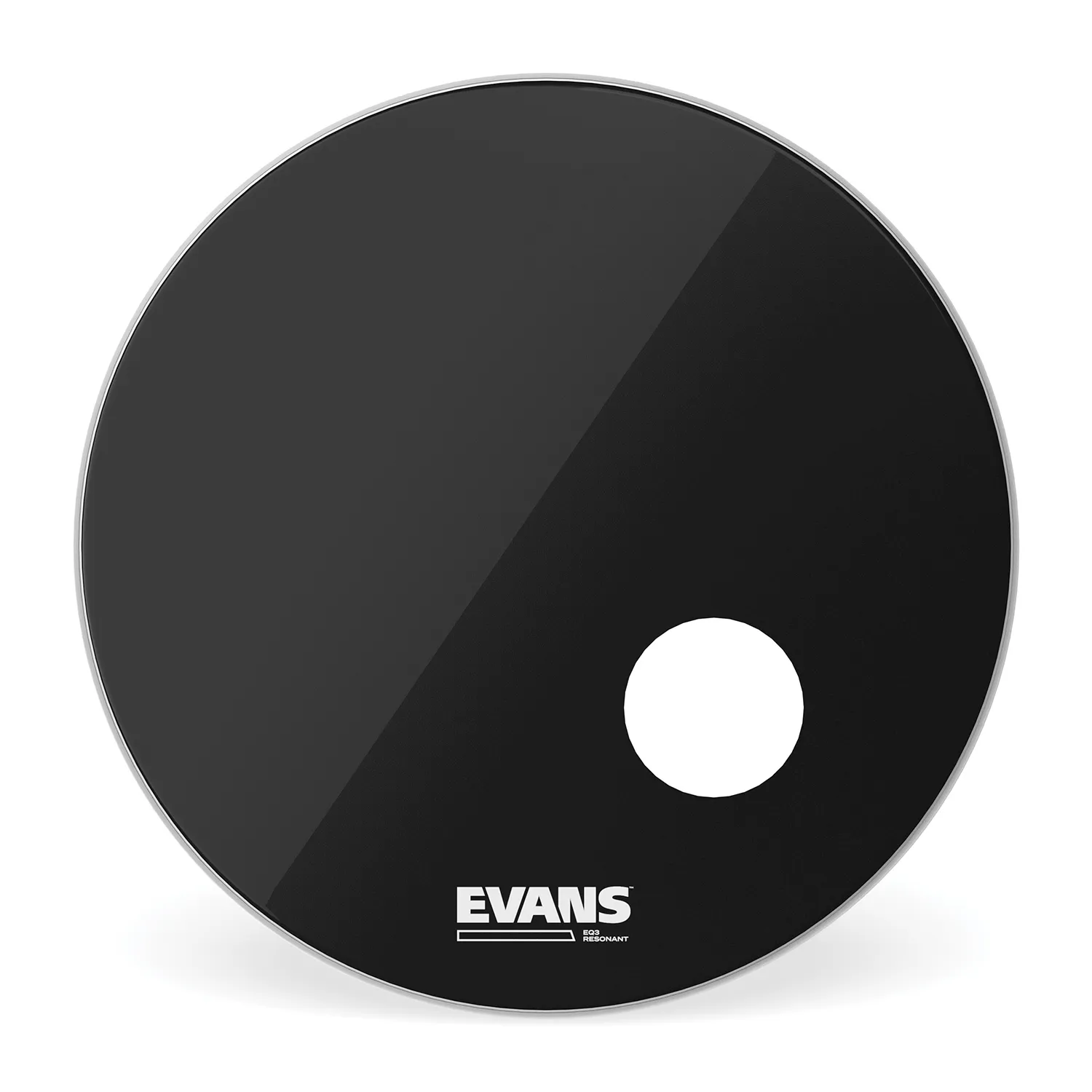 EVANS EQ3 18" Resonant Bass Black