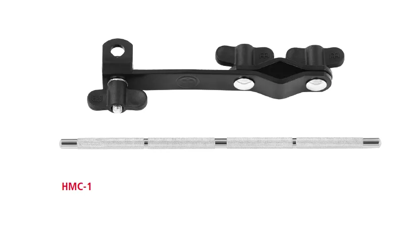 Support Percu Meinl 1 Attache + 1 Bras Droit - Black