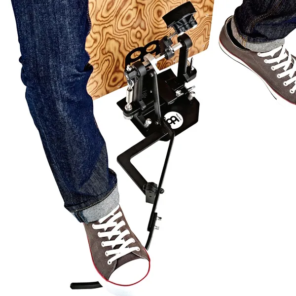 MEINL TMSTCP Pedale Cajon Direct Drive Black Front 