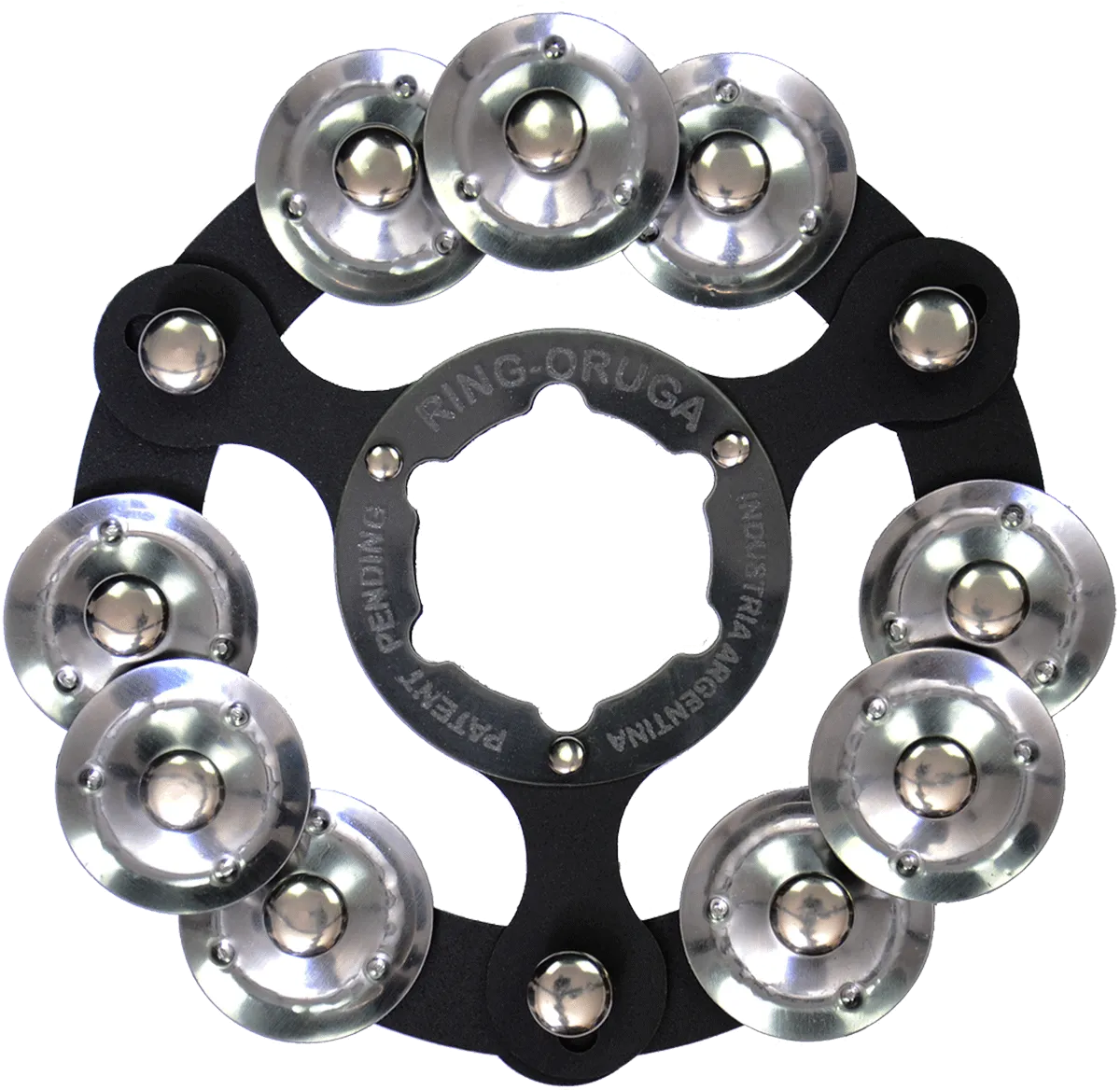 Jingle Oruga Sur HH - Ring-O - 9 Cymbalettes Acier