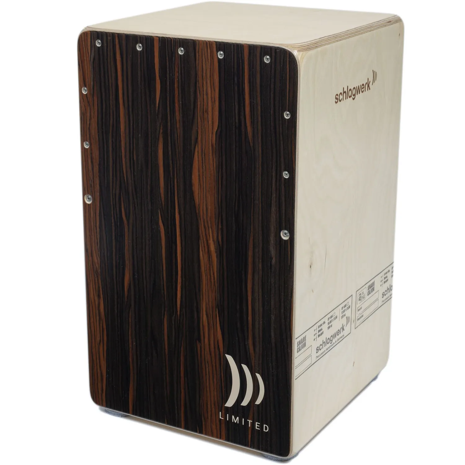 SCHLAGWERK CPS2ONE-6 Cajon 2Inone Makassar Pinstripe Ltd 