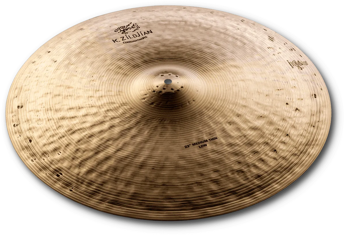 ZILDJIAN K Constantinople 22" Medium Thin Low Ride