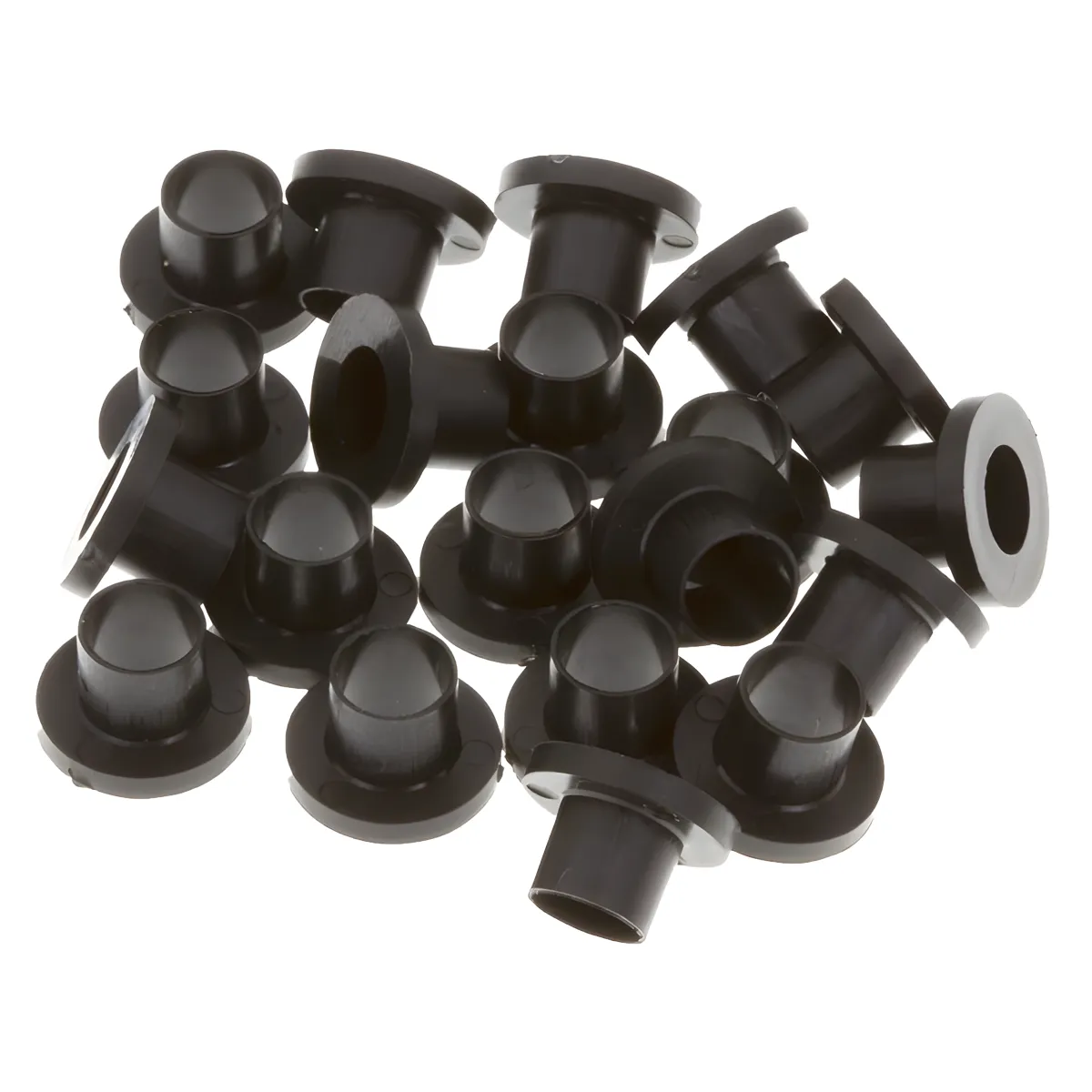 Rondelle Danmar Nylon - Black - 50Pcs