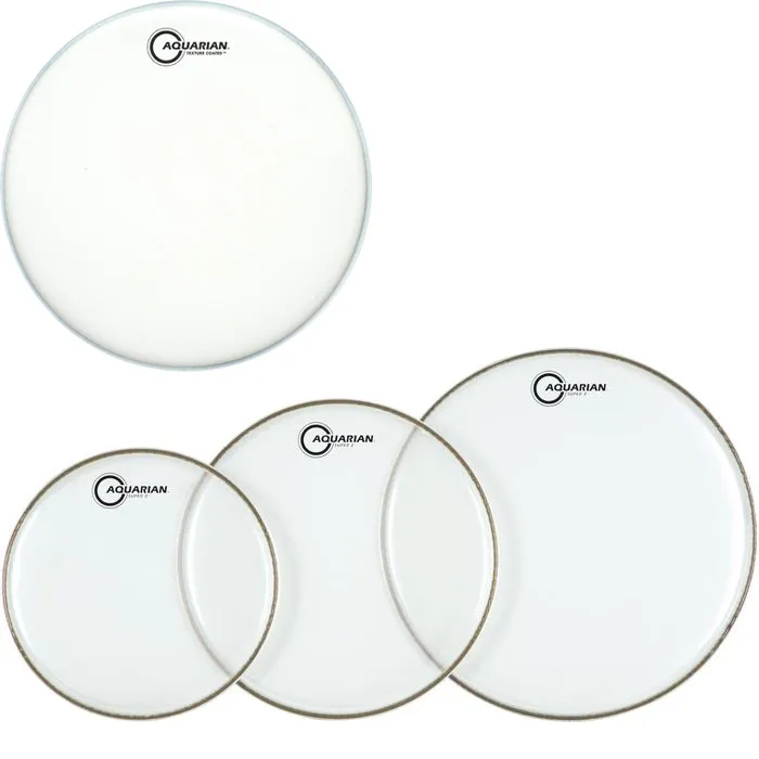 Pack Aquarian Response II 10"/12"/14" + Tc14"