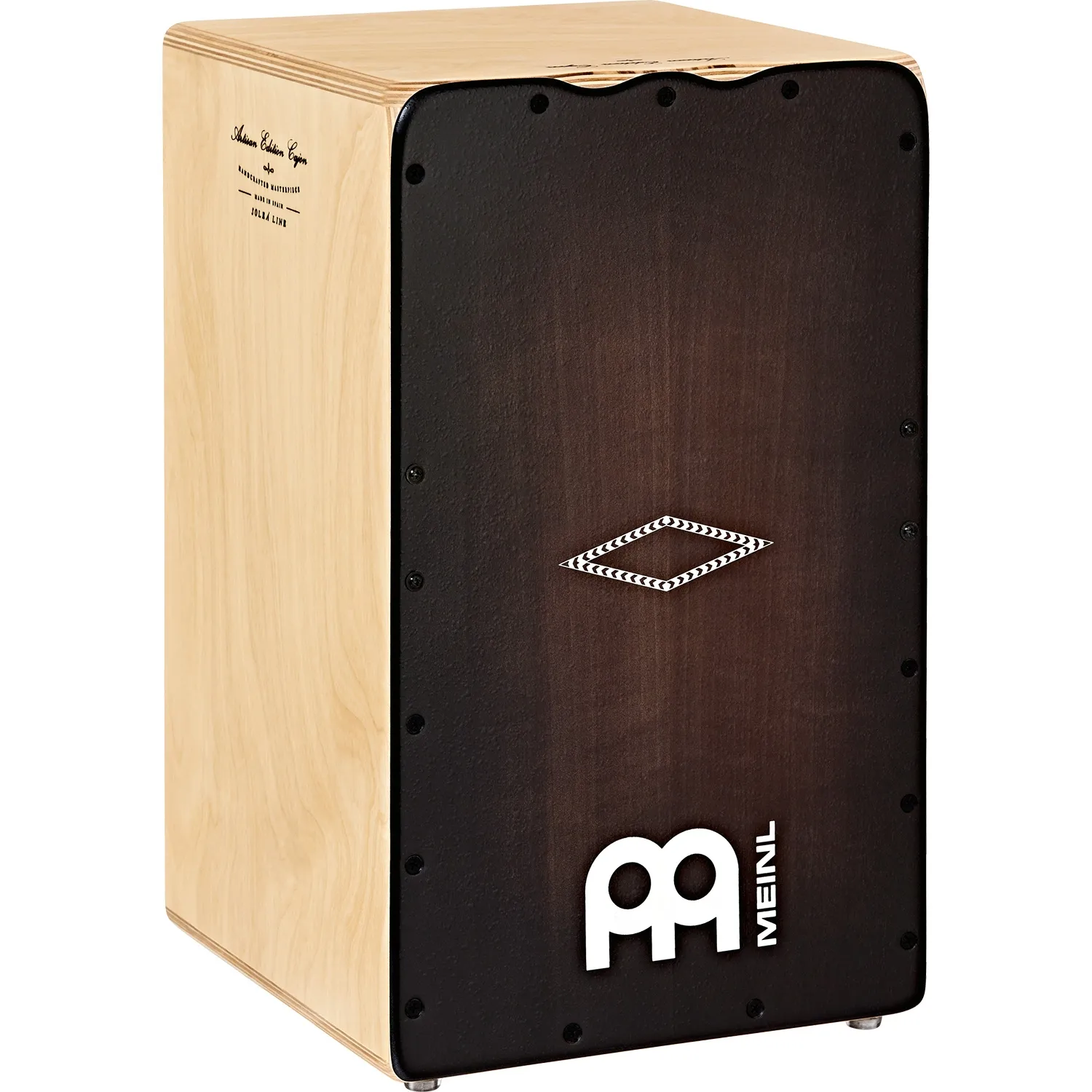 MEINL AESLEYB Cajon Artisan Edition Solea Ebony Burst 