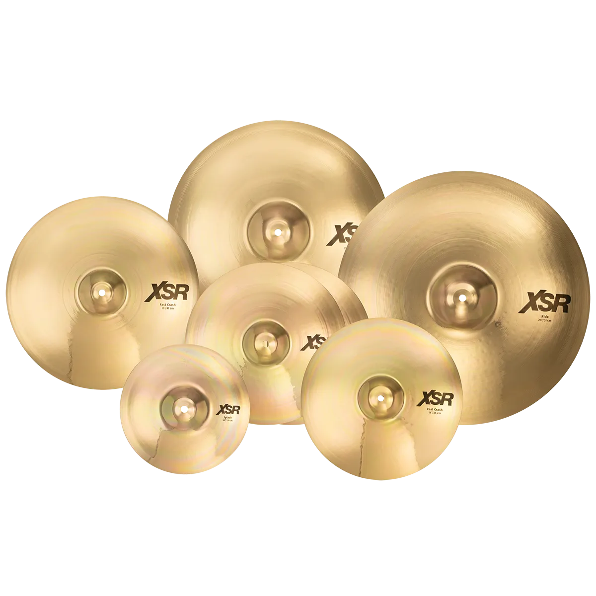 SABIAN XSR Complete Pack 4pcs + C14 + Sp10