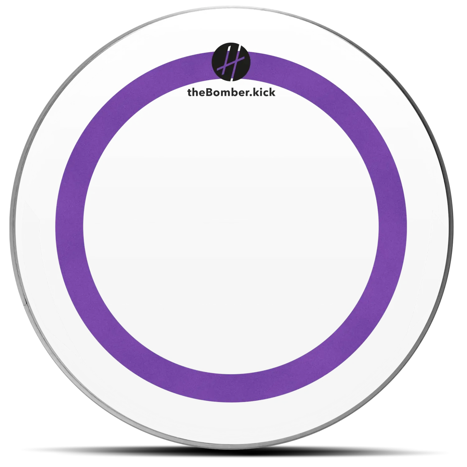 HEATS The Bomber 22" Clear Bass Drum