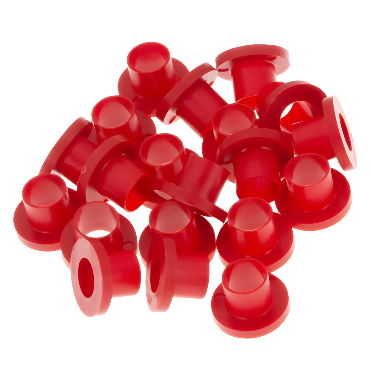 Rondelle Danmar Nylon - Red - 50Pcs