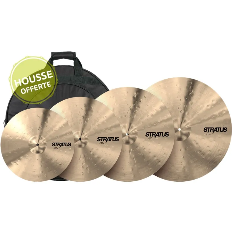 SABIAN Stratus Promotional Pack 4pcs