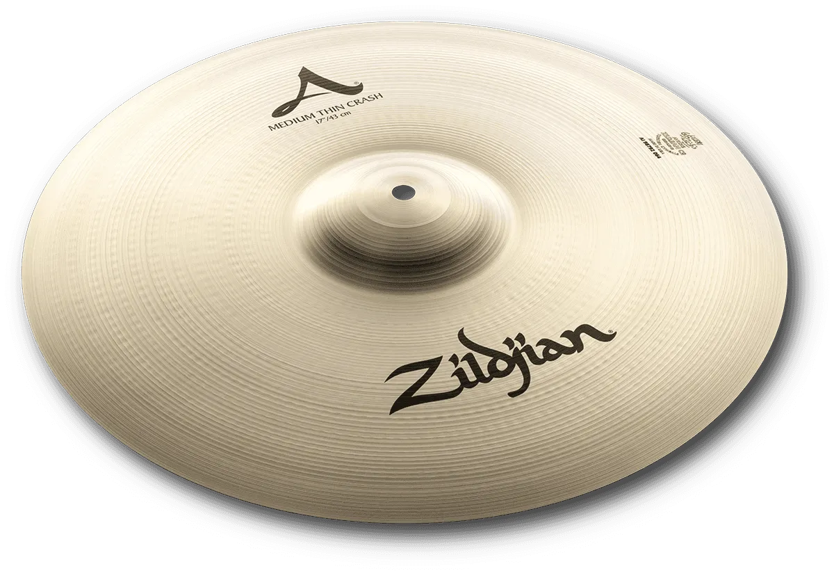 ZILDJIAN A 17" Medium Thin Crash