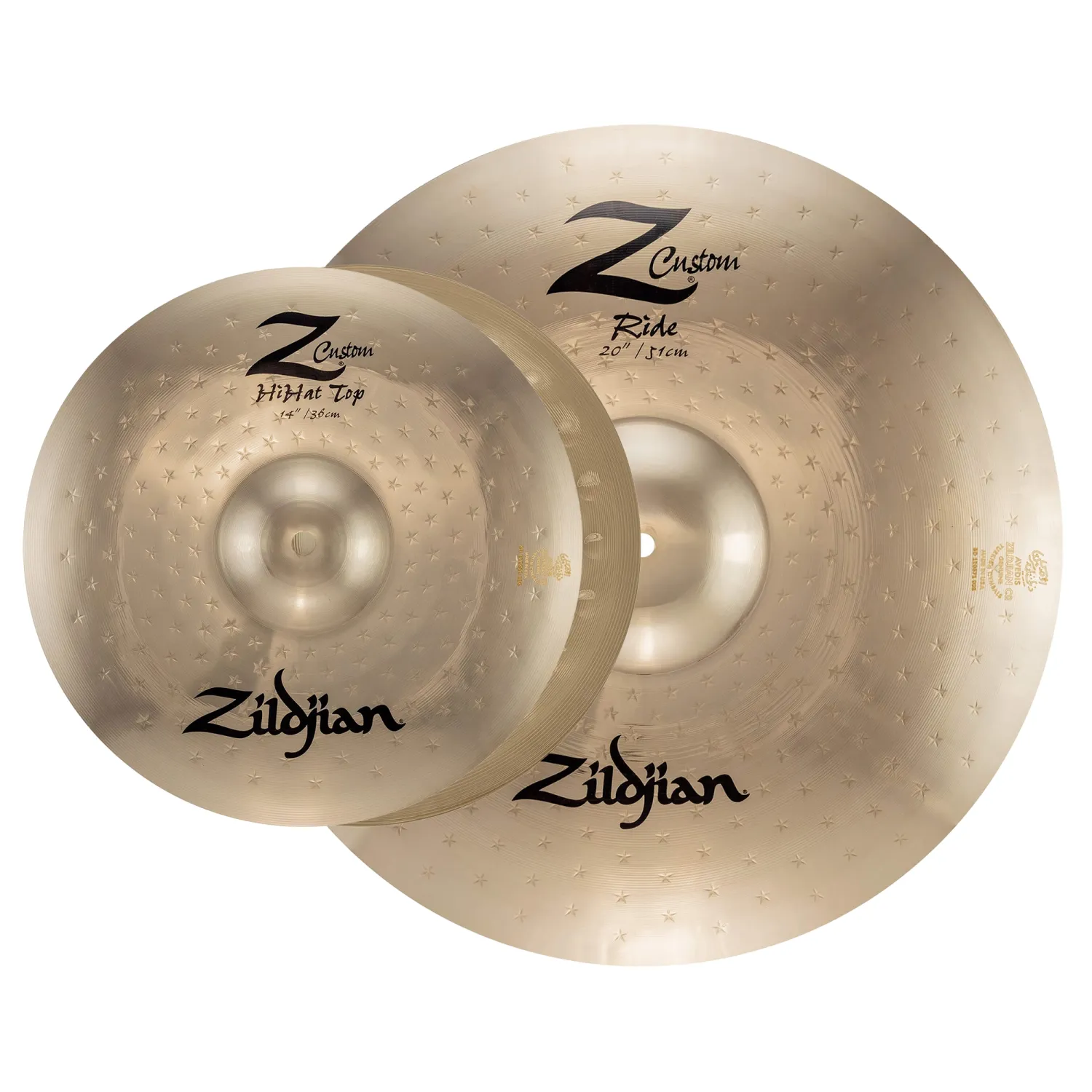 ZILDJIAN Pack Z Custom Essentials 2pcs
