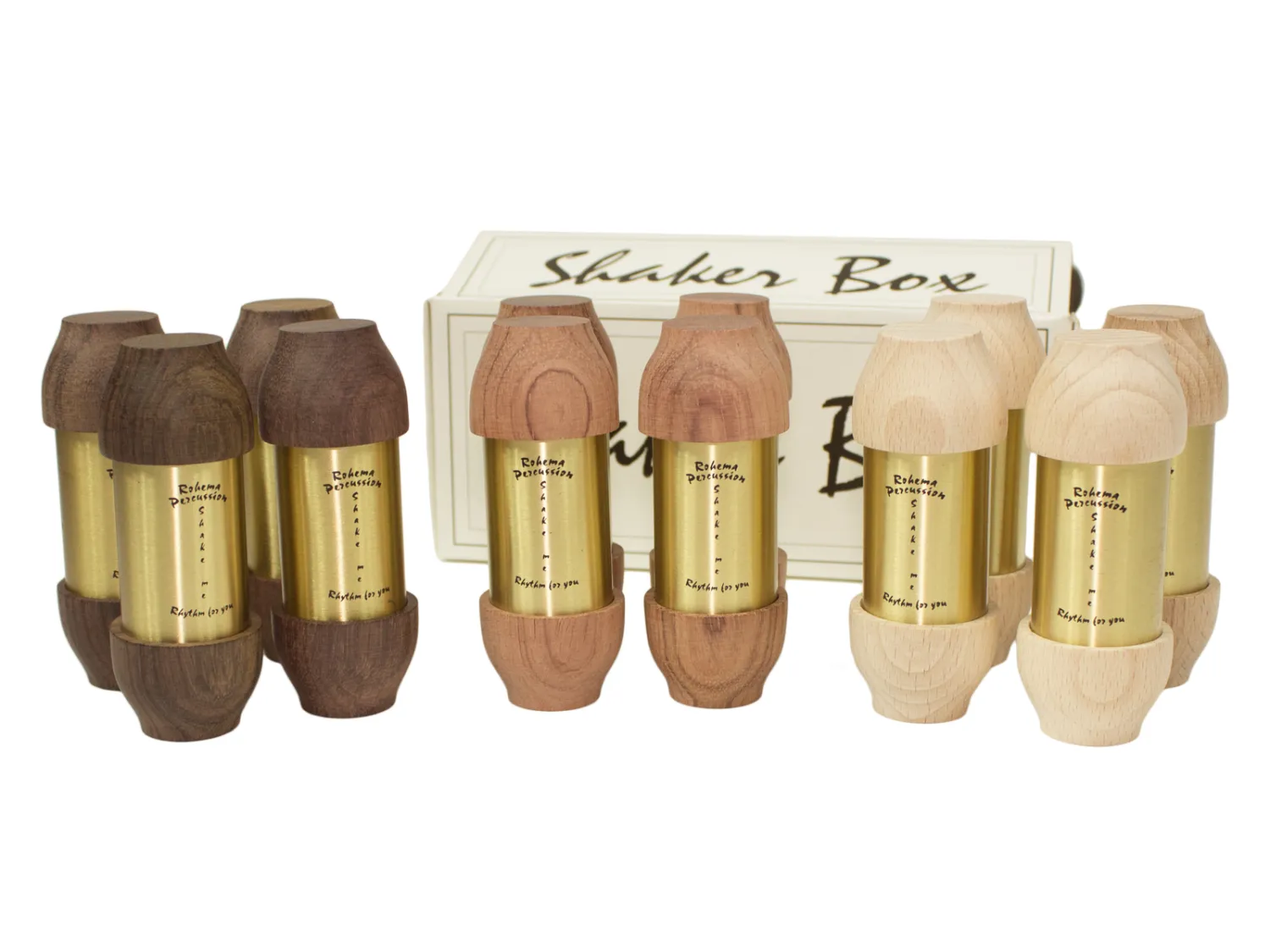 Pack Rohema Percussions Shakers -12Pcs
