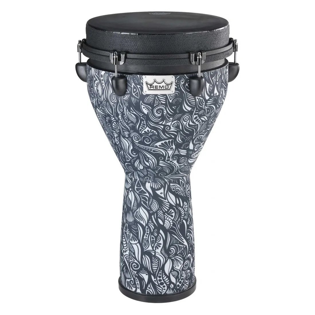 Djembe Remo Artbeat 14" Accordable Black Suede