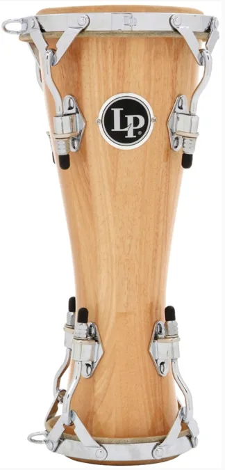 LATIN PERCUSSION LP492AWC Bata Drums - 5" + 6 3/4" Oak + Bandouliere