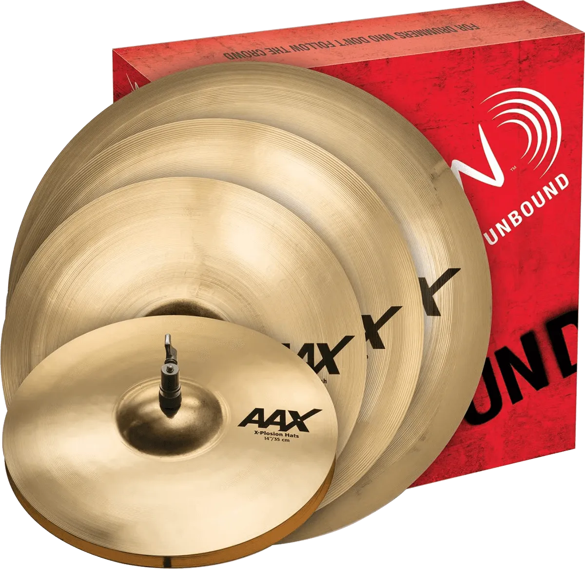 SABIAN AAX X-Plosion Performance Pack 4pcs