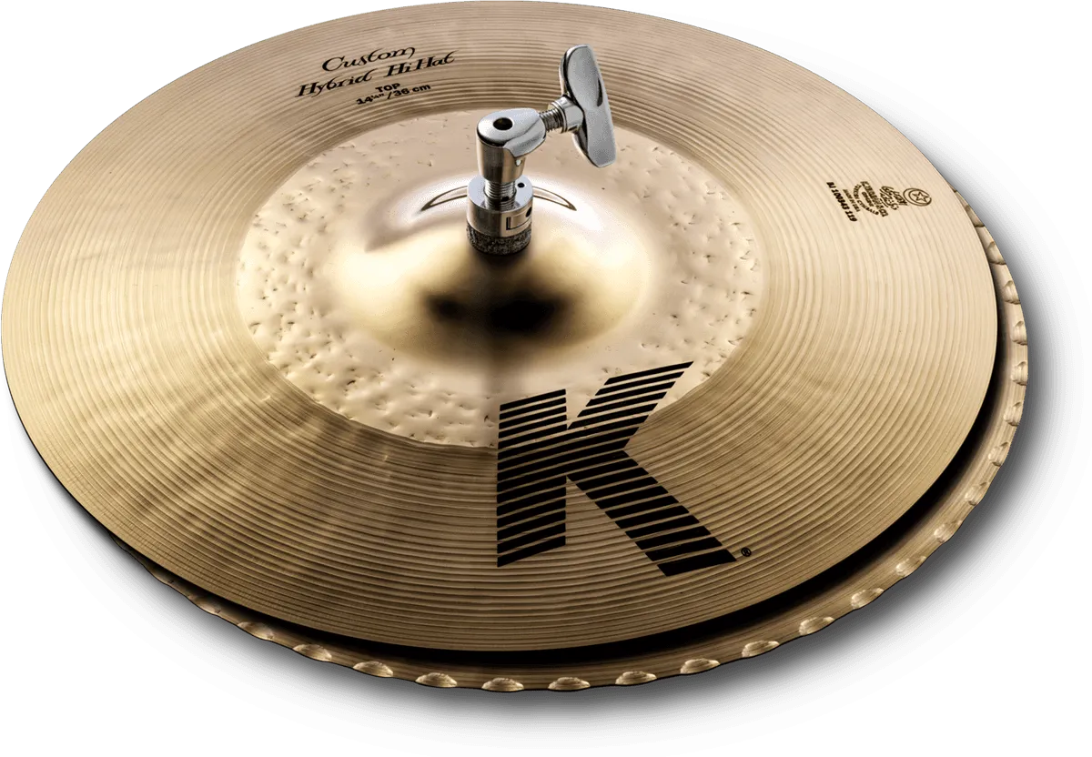 ZILDJIAN K Custom 14" Hybrid Hi-hat
