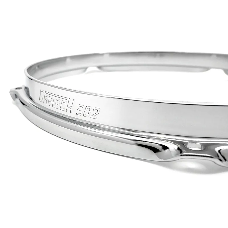 Cercle Gretsch 302 Double-Flanged Hoop 14" - 10 Tirants