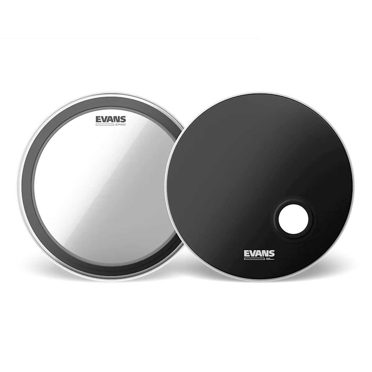 EVANS Pack EMAD 20" Bass Clear + EMAD 20" Bass Resonant
