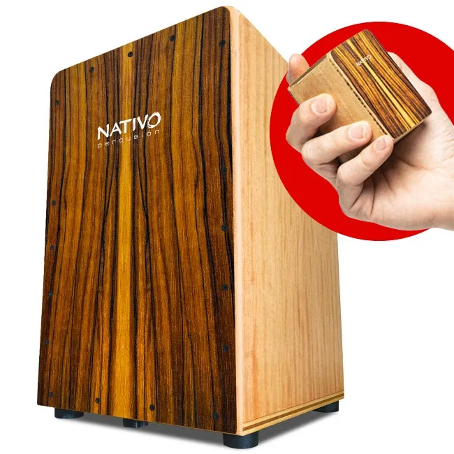NATIVO Cajon Inicia Brown 