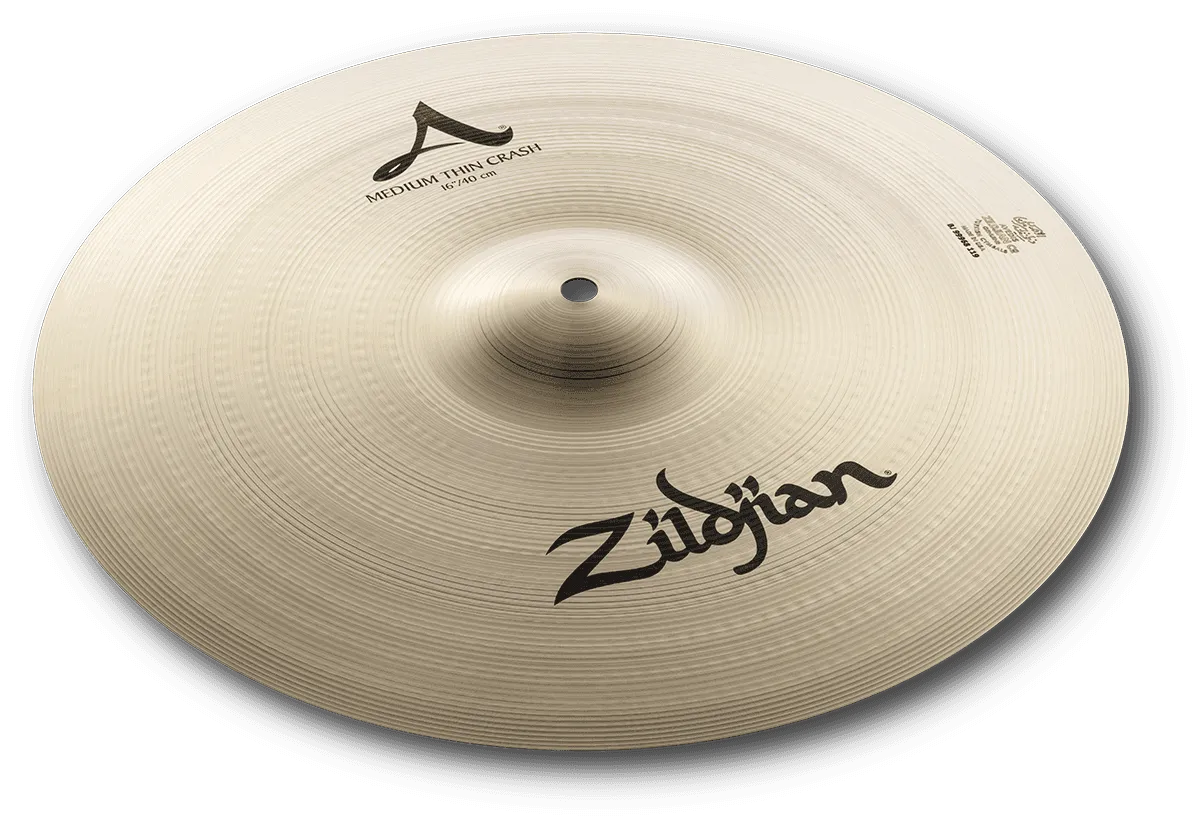 ZILDJIAN A 16" Medium Thin Crash