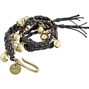 Grelots Meinl Ajuch Bells Medium - Black/Rope