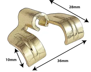Crochet Spare Drum Dc26 - Cercle GC/Caisse Claire - 10mm - Gold