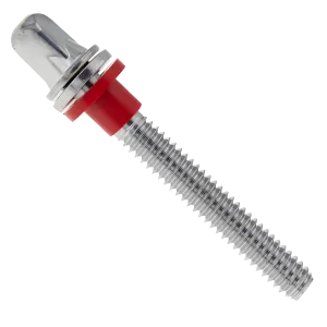 Rondelle Danmar Nylon - Red - 50Pcs