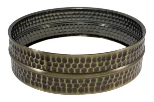 Fut Sparedrum 14 X 04" Laiton Martele Black Nickel