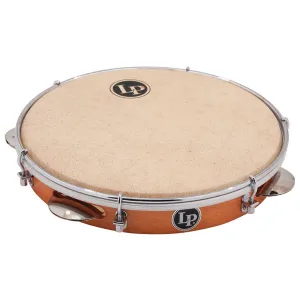 Pandeiro LP 3010N - 10" Wood - Peau Naturel + Housse