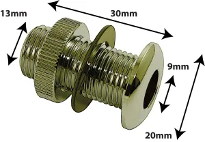 Event Sparedrum De Decompression Die Cast 30mm (X1) Gold