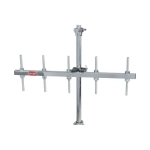 GIBRALTAR GAB20 Support Percu Barre 5 Ptes Percus w/clamp