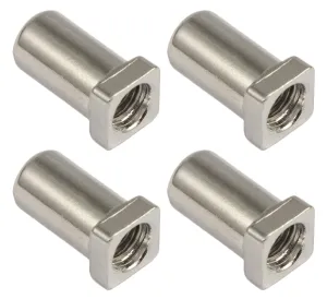 Cheminee Sparedrum Carree Snsq15B 15mm - Laiton (X4)