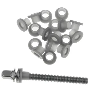 Rondelle Danmar Nylon - Gris - 20Pcs