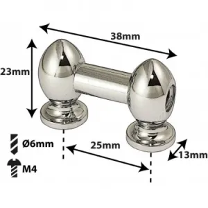 Coquille Spare Drum Tube Lug - Simple Tirant - 25Mm