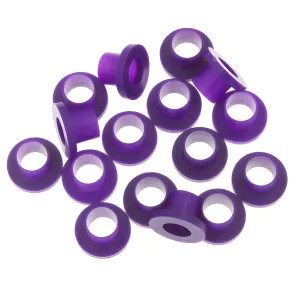Rondelle Danmar Nylon - Violet - 100Pcs