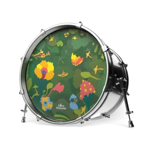 EVANS Graphic 22" Yellow Submarine - Pepperland Woods (Green)