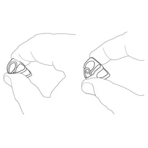 Tilter Cymb Pinchclip Red (X3)