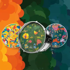 EVANS Graphic 20" Yellow Submarine - Under The Sea (Blue)