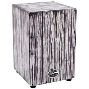 LATIN PERCUSSION LPA1332WS Cajon Aspire Accents White Streak 