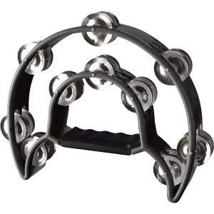 Tambourin Stagg - Double Demi Lune - 20 Cymb - Black