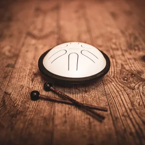 Tongue Drum Nino Mini White