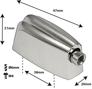 Coquille Sparedrum Tm/Caisse Claire Radioking Style Entre-Axe = 38mm (X1)
