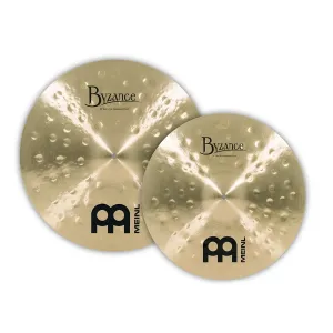 MEINL Byzance Traditional  MEINL Byzance Traditional Hammered Extra Thin Crash Pack 2pcs
