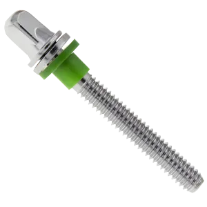 Rondelle Danmar Nylon - Green - 50Pcs