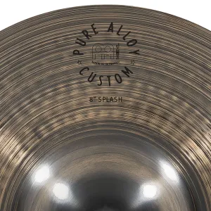 MEINL Pure Alloy Custom 08" Splash