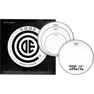 Pack CODE Generator 12"/13"/16" Clear + Dna 14" Coated