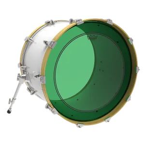 REMO Colortone 20" Powerstroke 3 Bass Green