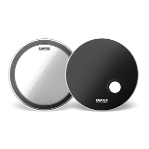 EVANS Pack EMAD2 22" Bass Clear + EMAD 22" Bass Resonant