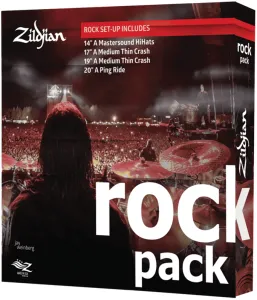 ZILDJIAN A Serie Rock Pack 4pcs